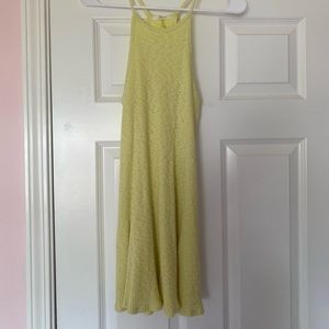 yellow mini dress